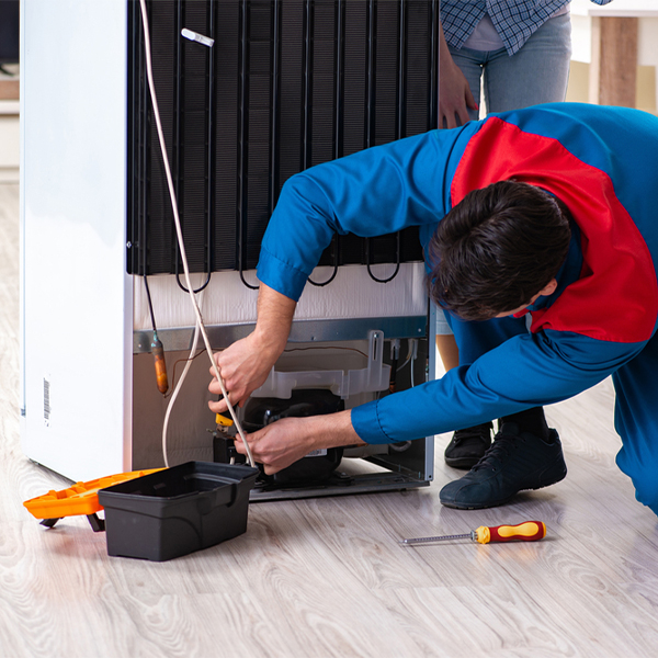 how much do you charge for refrigerator repair services in Copper City